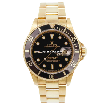Rolex Submariner 16618 Black