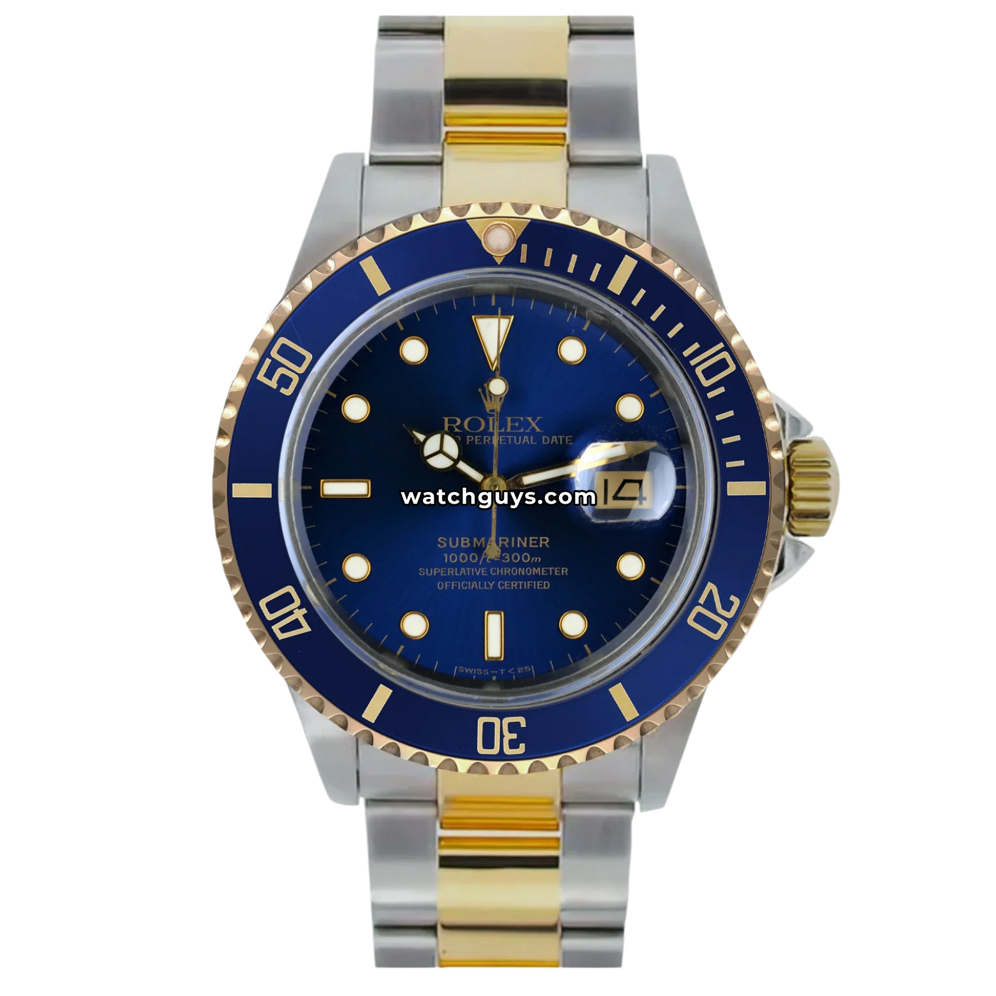 Rolex Submariner 16803 Blue Dial