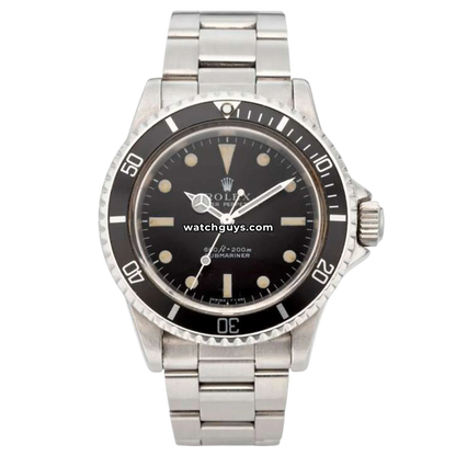 Rolex Submariner 5513 Black