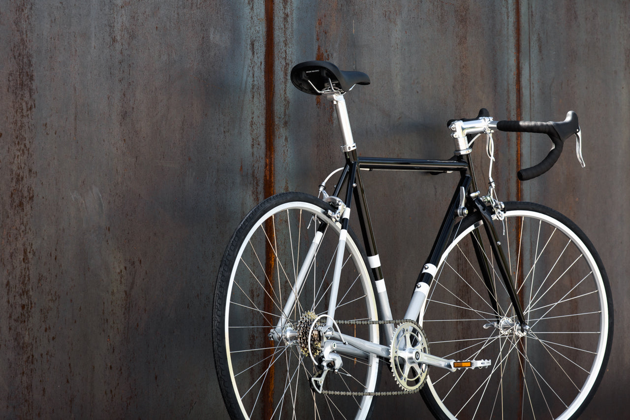 4130 Road - Black & Metallic - (8-Speed)