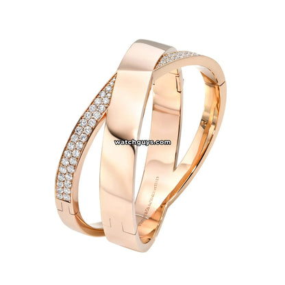 Tiffany & Co. Atlas Wide X Diamond Bracelet