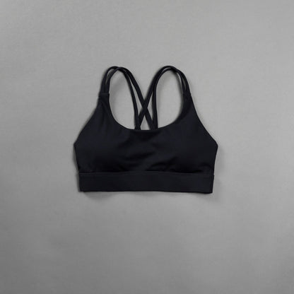 Alpha Black Classic Sports Bra (SALE)