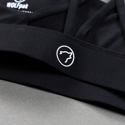 Alpha Black Classic Sports Bra (SALE)