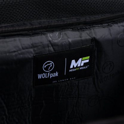 20L MegaFit Iron Gray Tactical Lunch Box