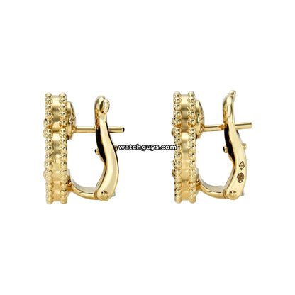 Van Cleef & Arpels Vintage Alhambra Earring Onyx